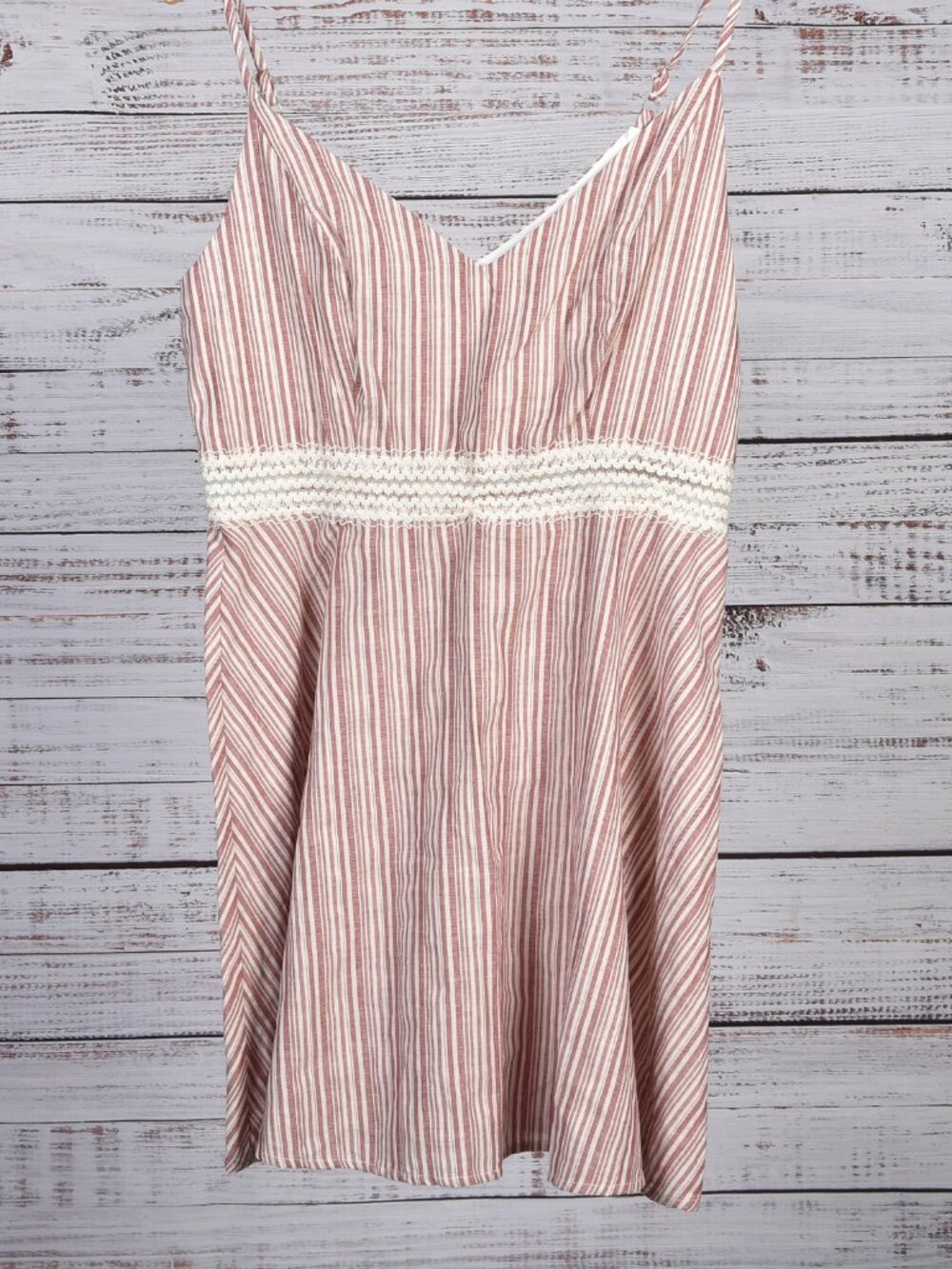 Speechless Bohemian Hippie Chic Americana Striped Sun Dress Size XL